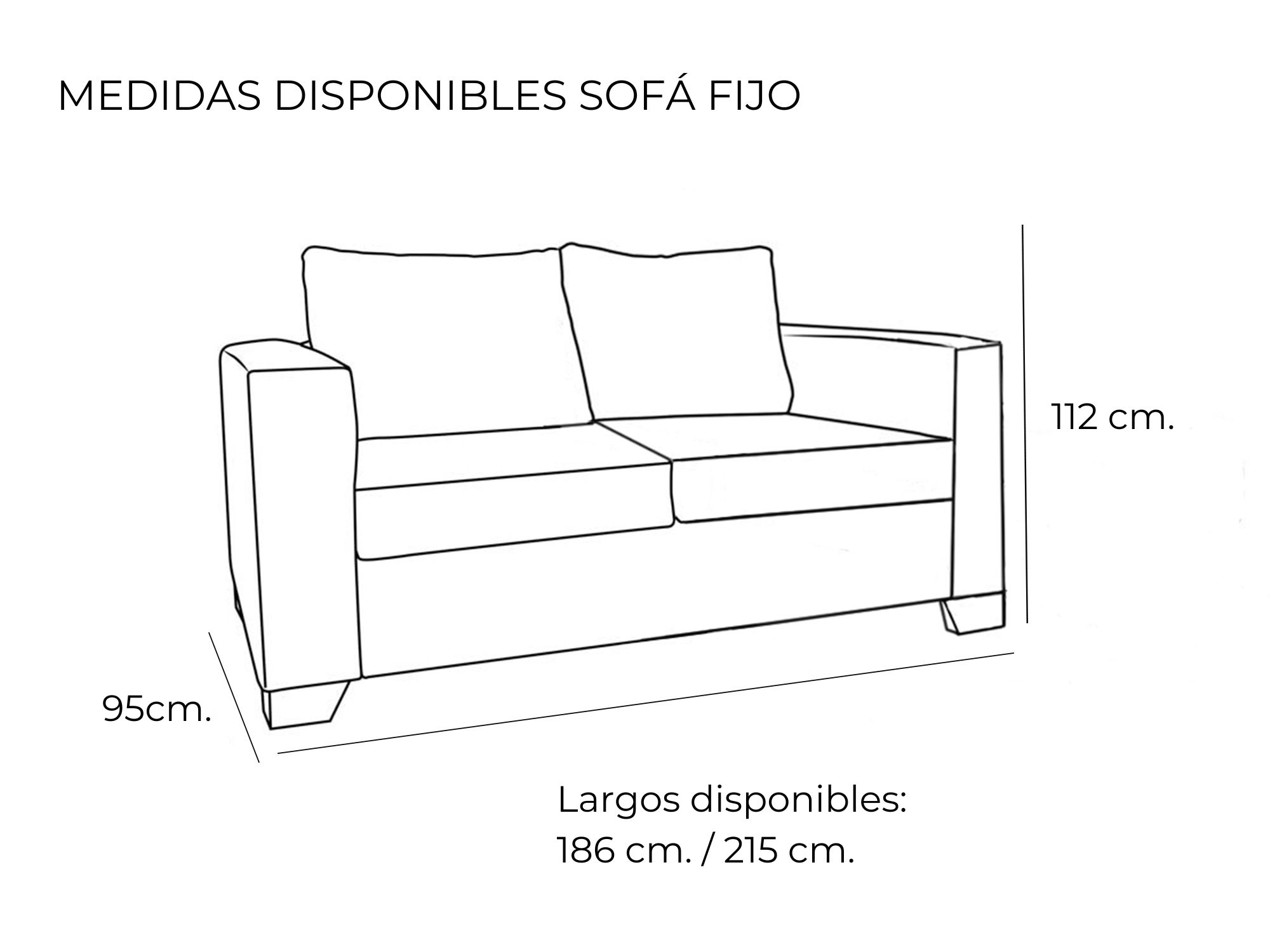 Sofá moderno de diseño Divani FEndy chaiselongue comprar online tienda
